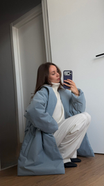 Куртка утепленная с поясом BLUESTEEL