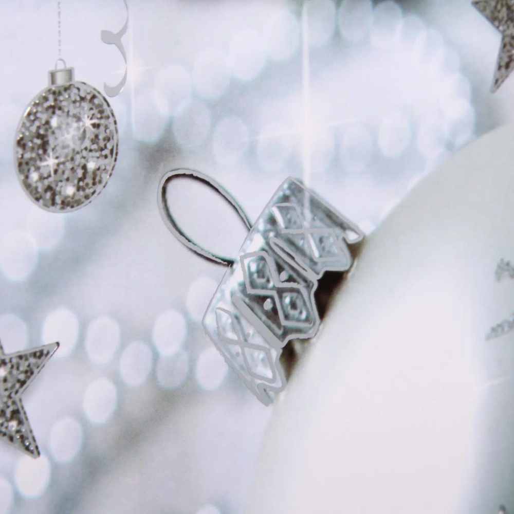 Пакет подарочный «Снежные подарки» 41.5*32*12 см, микс