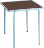 Столик кофейный металлический Scab Design Dress Code, голубой, черный