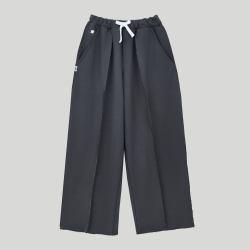 Baggy Trousers Ragged LOGO Nine Iron