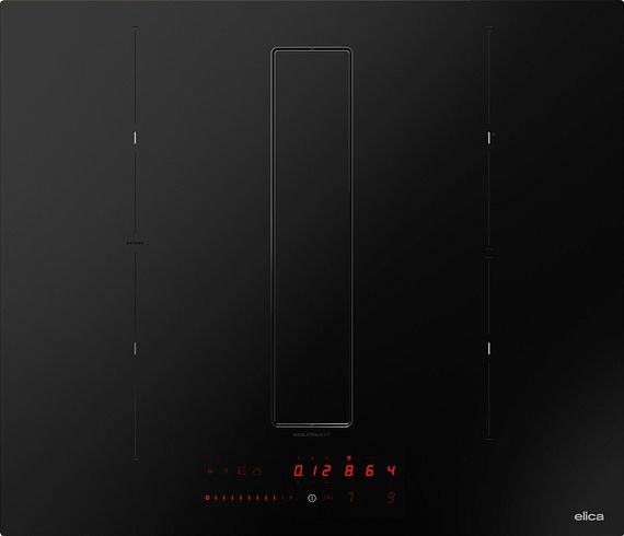 Индукционная стеклокерамич. панель с вытяжкой Elica NIKOLATESLA FIT RAW BR/A/60