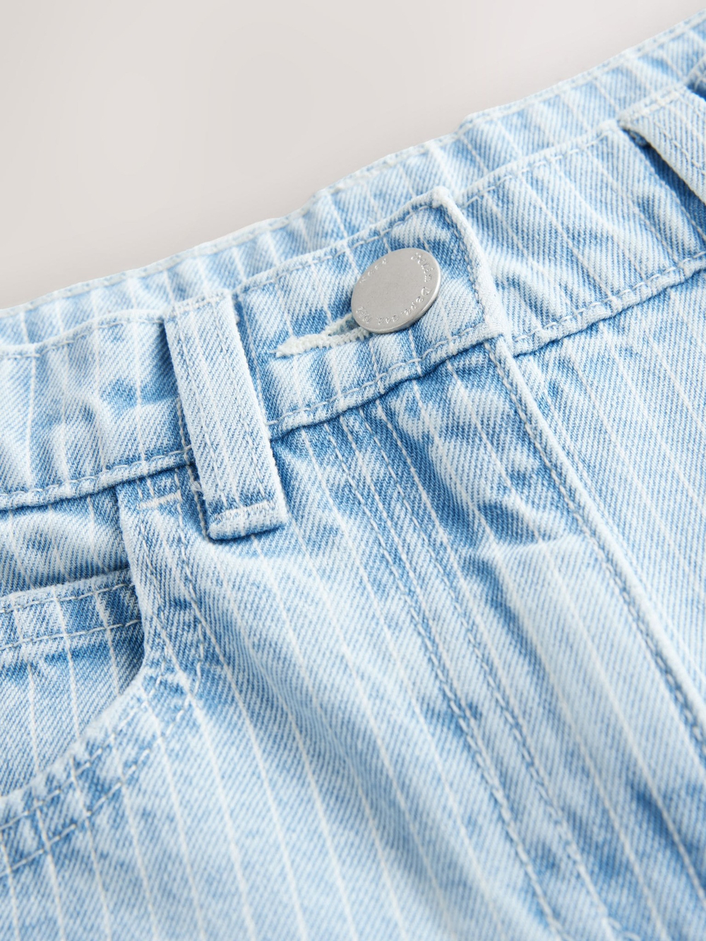 Джинсы для девочки Next E29-128, Голубой, Белый