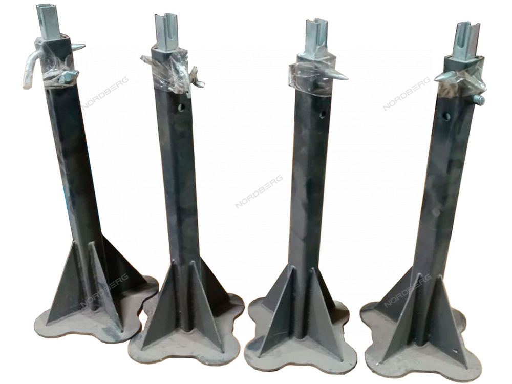 Регулируемые страховочные стойки для ножничного подъемника N636-3 N636-3#AE110