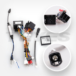 Магнитола для Volkswagen Tiguan 1 2011-2016 (аварийка прямоугольная, рамка чёрная 9) - Teyes LUX ONE ROUND монитор 12.3" 2K QLED на Android 10, CarPlay, 4G SIM-слот