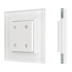 Панель SMART-P47-DIM-G-SUF (3V, 1 зона, Knob, 2.4G) (Arlight, Стекло) 032983