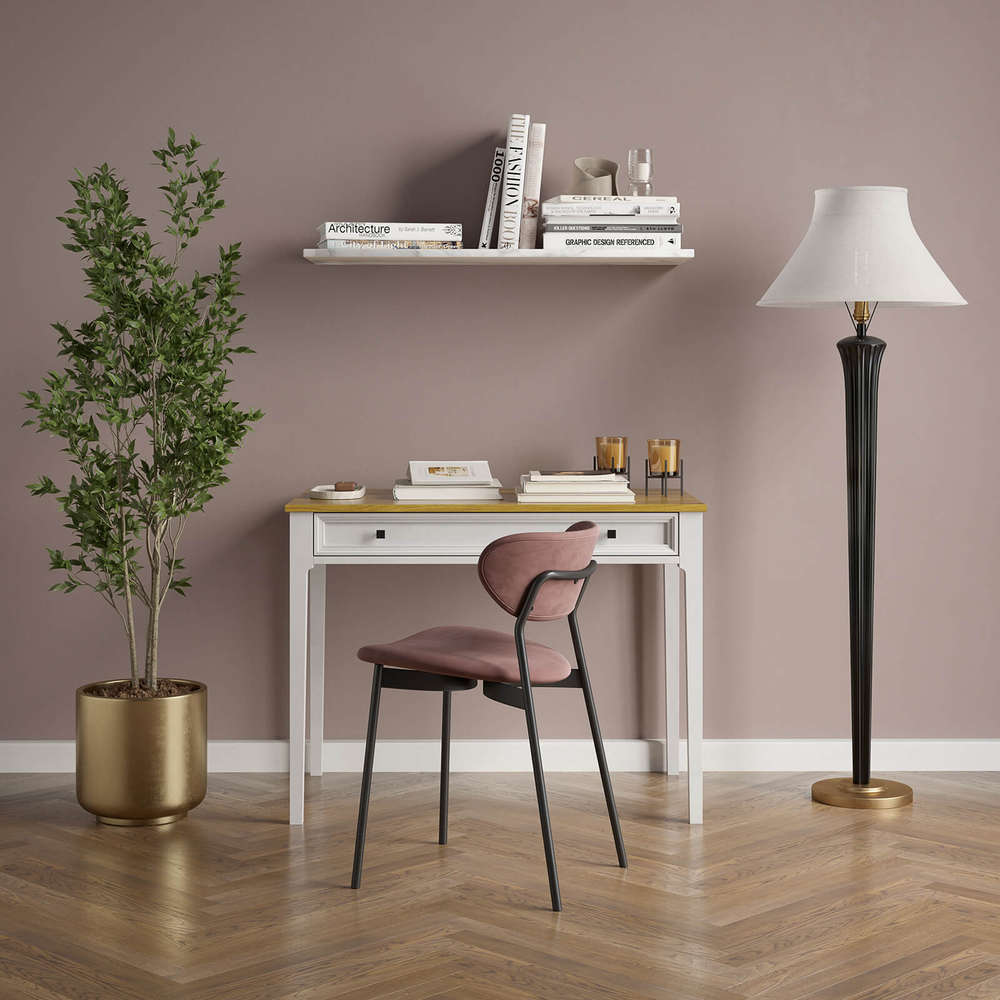 Стол письменный «Квадро-С» из массива сосны 99.4*76*59 см