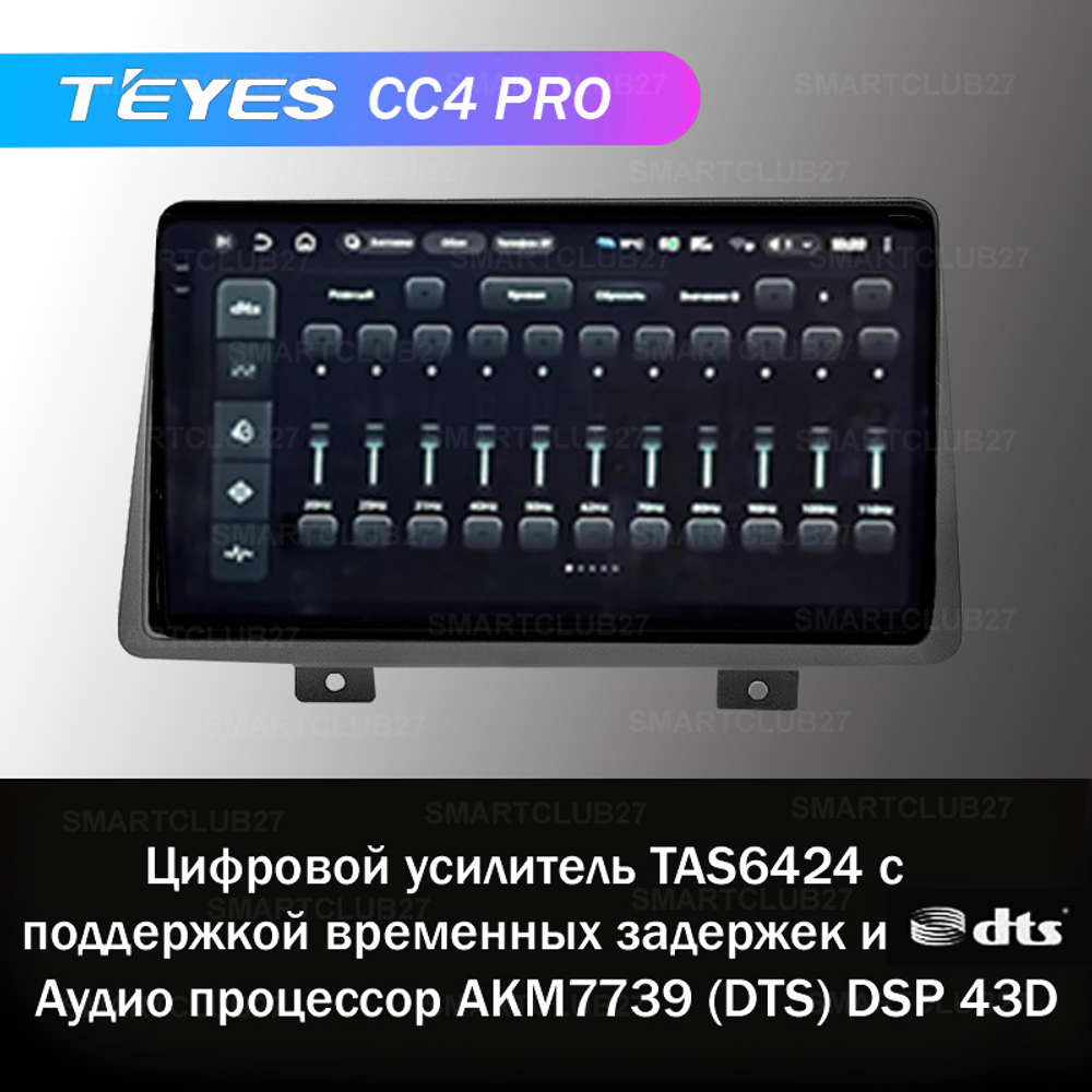Teyes CC4 Pro 10,2" для Renault Arkana, Duster 2019+