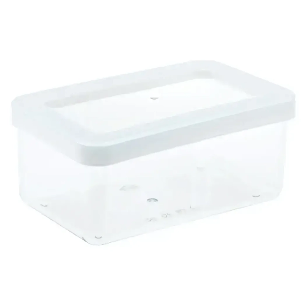 Емкость для сыпучих продуктов СТЕП 0,8 л 16х7см Белый