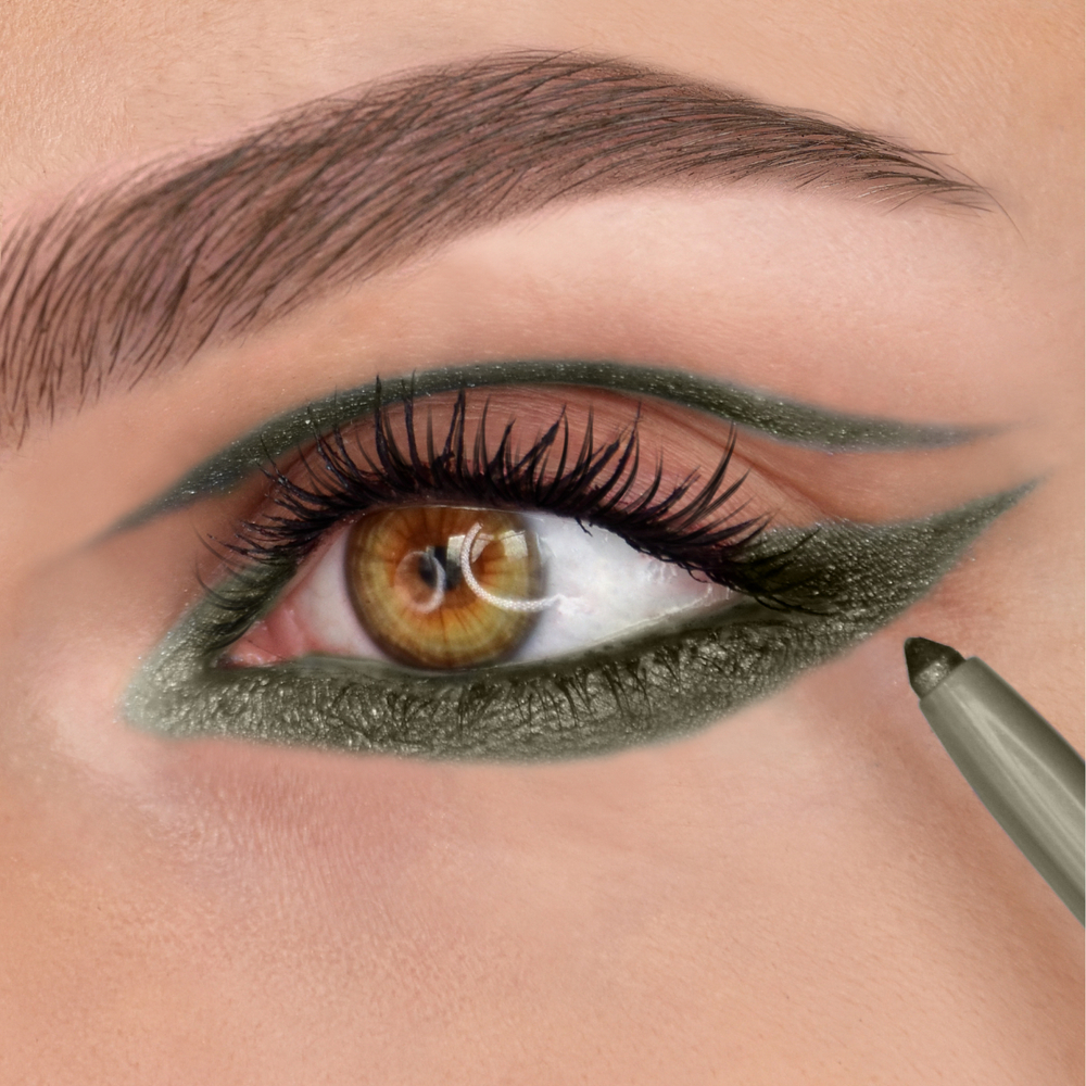 Relouis "ARTISTIC" Карандаш механический для глаз тон 05 Color Kajal Contour (olive khaki)