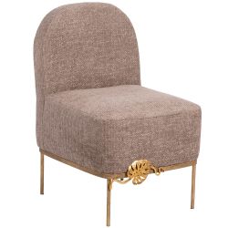 Кресло Monstera Deliciosa (Монстера) Минк Амбер