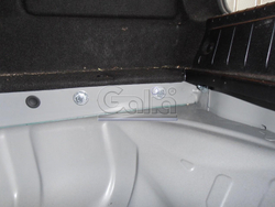 Фаркоп оцинкованный Galia M113A для Mercedes A-Class w169 2004-2012, Mercedes B-Class w245 2005-2011(паспорт и сертификат в комплекте)(без электрики)