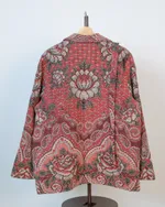 Купить Куртка Soeurs с Крупными Розами/Big Red Roses Jacket бордовая Куртка Soeurs с Крупными Розами/Big Red Roses Jacket бордовая