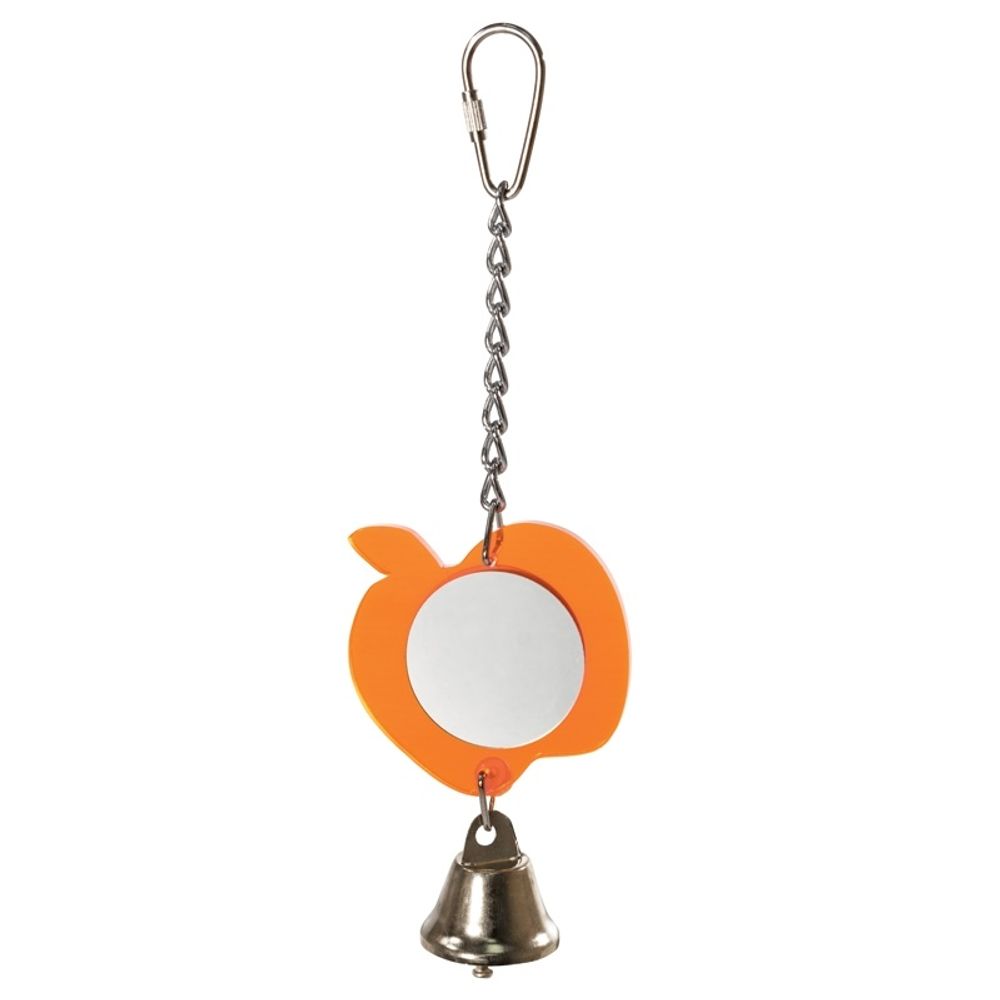 Игрушка для птиц (Triol) зеркало "Яблочко" , 95/195*60мм