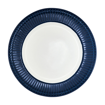 Тарелка Alice dark blue/ Алиса тёмно-синяя, 27 см