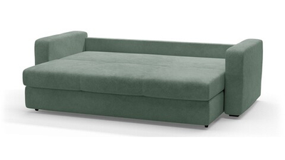 Диван Ливерпуль Лайт Vivaldi 10 230*94*80 см, Зеленый Велюр Еврокнижка Фиеста