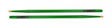 ZILDJIAN 5A ACORN NEON GREEN барабанные палочки, орех