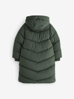 Куртка утепленная с капюшоном для девочки Next Q81-874, Хаки