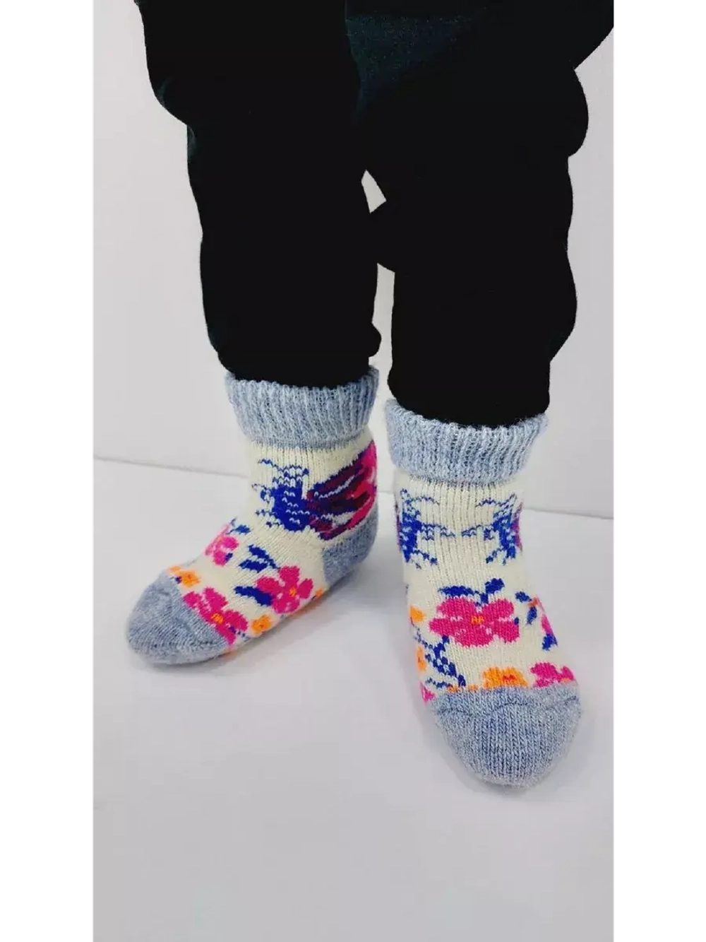 Детские носки шерстяные