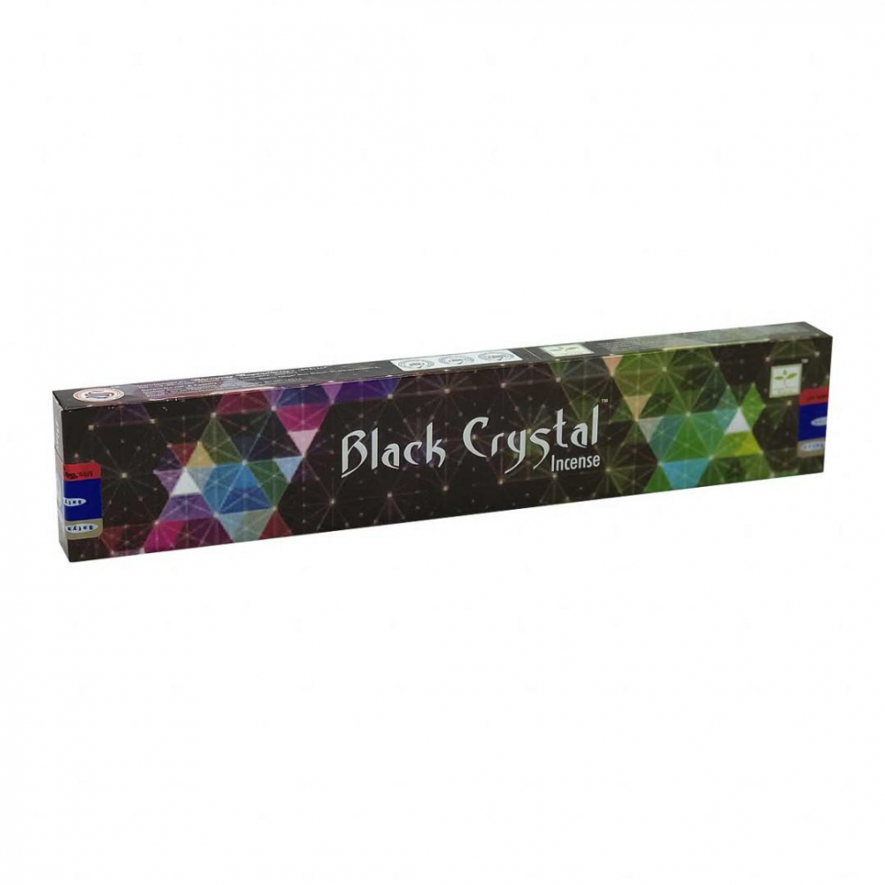 SATYA Black Crystal Благовоние Чёрный Кристалл 15г