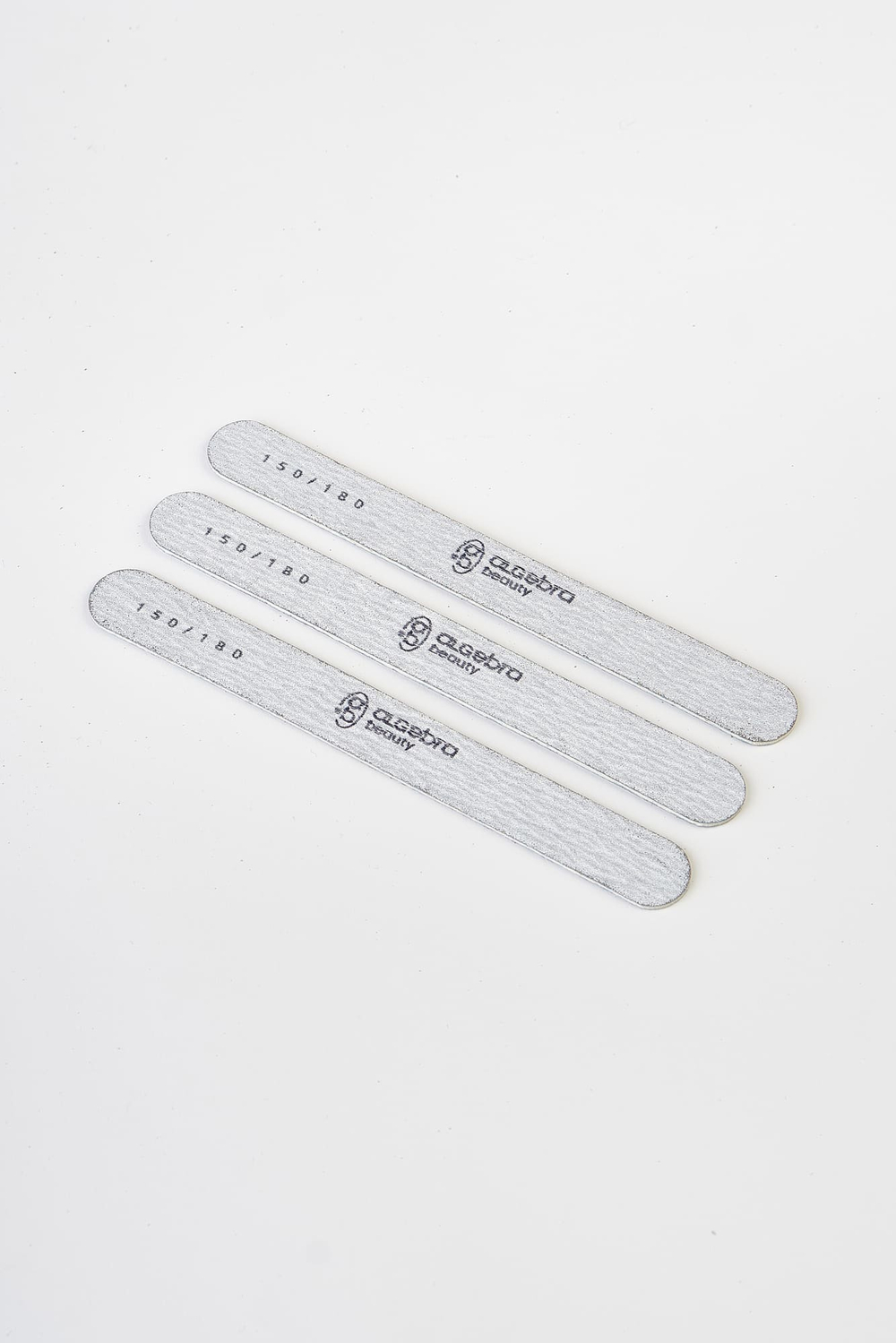 Пилки на деревянной основе, серые, размер М 50 шт