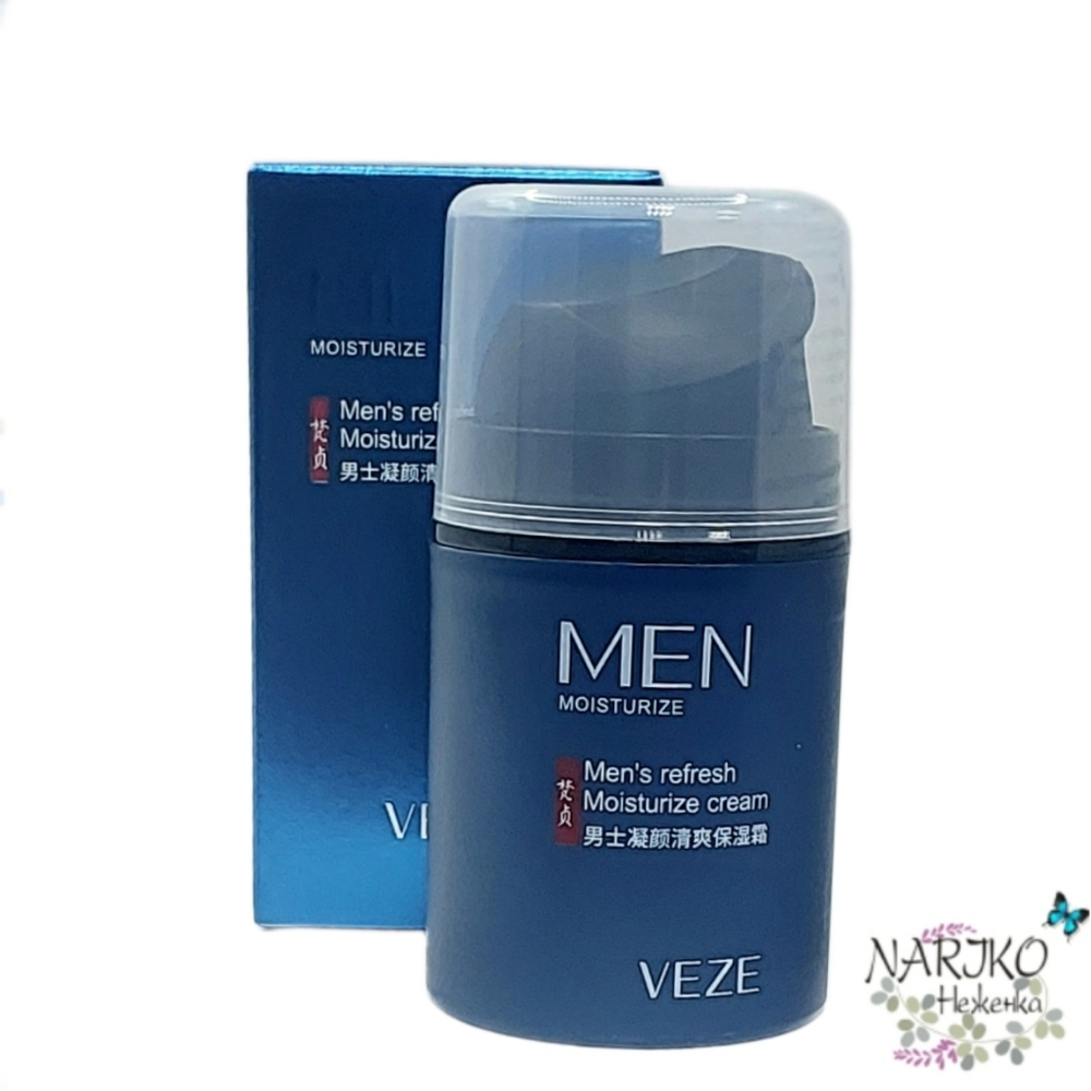 Крем для лица мужской VEZE MEN Men's Refresh Moisturize cream, 50 гр.