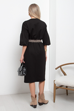 Платье Роберта №5 леопард Valentina