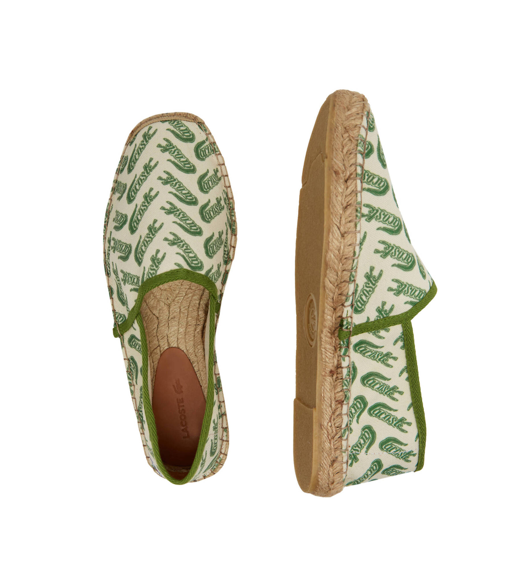 Эспадрильи Summer shoes Lacoste - зеленый(745CMA0041)