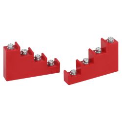 Изолятор ступенчатый шинный ЭРА NO-224-155 ИС4-20 (М6) с болтами 6кВ | Шинные изоляторы и шинодержатели