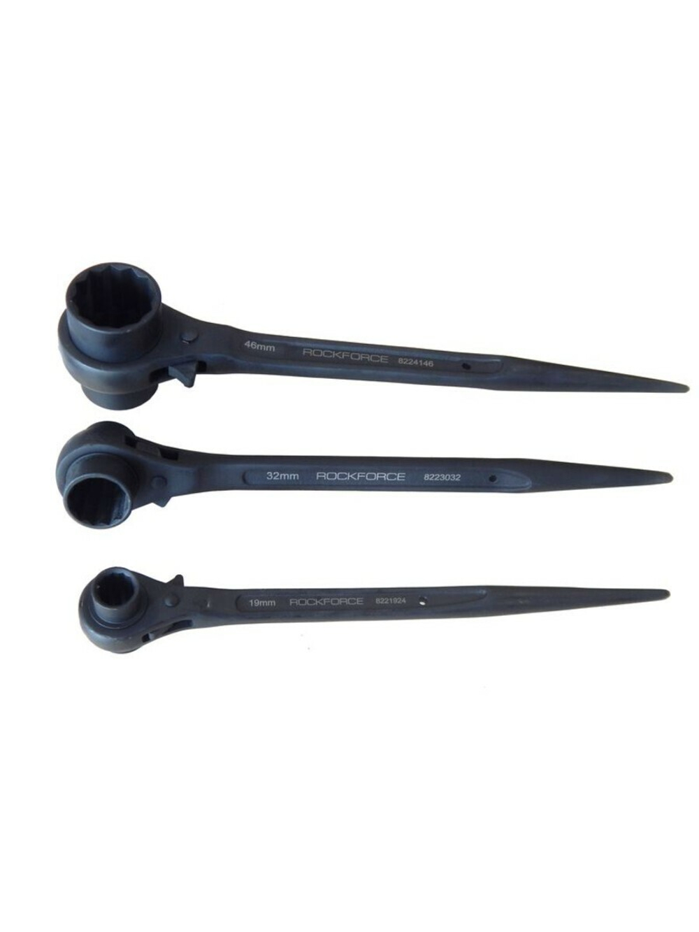 Ключ трещоточный ступичный усиленный 22х24 RockForce##Rock FORCE RF-8222224