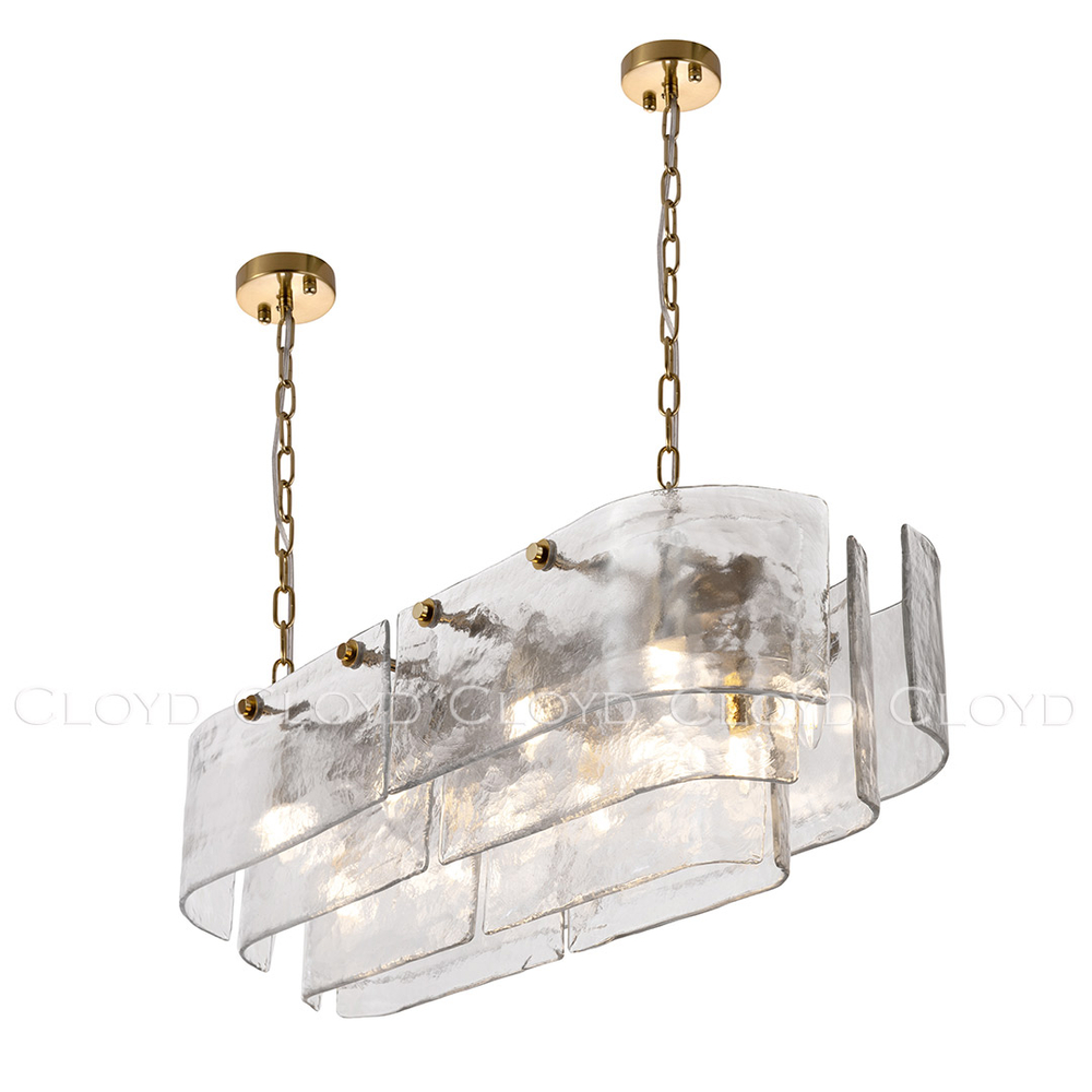 Люстра Cloyd PAMIR C12 / шир. 100 см - латунь (арт.11360)