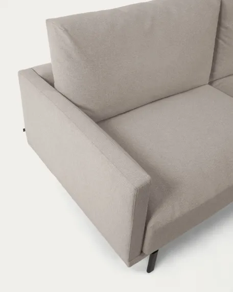 Диван Galene 3-местный бежевый 174 см