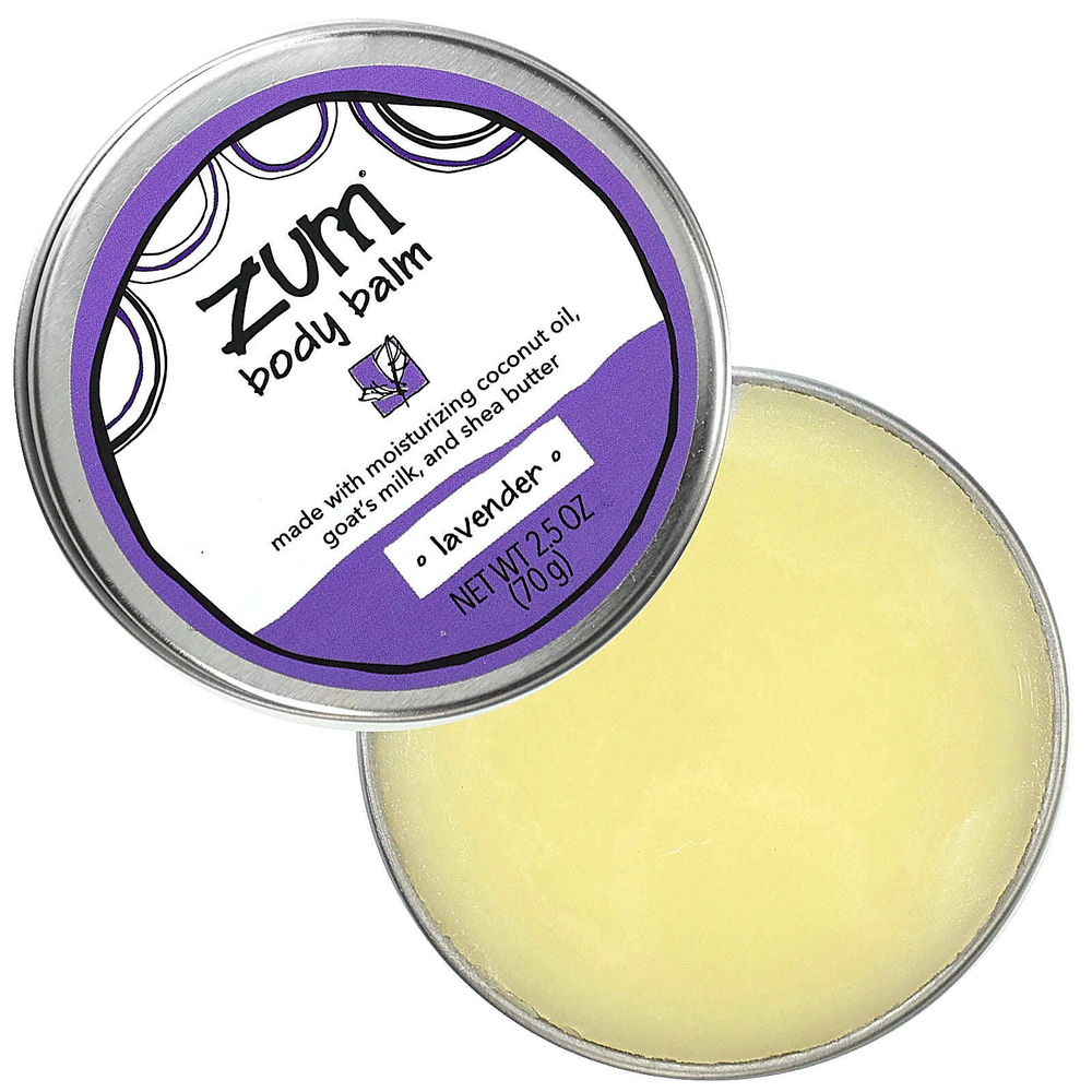 ZUM, Бальзам для тела Zum, лаванда, 70 г (2,5 унции)