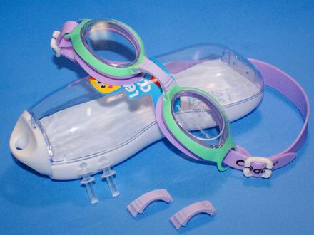 Очки для плавания  SG1800-Ф цвет фиолетовый/бледно-зеленый