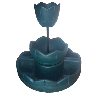 Садовый цветник Фонтан-3 с вазонами 840+500+300, высота 950