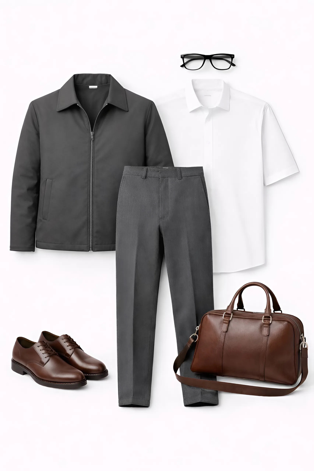 Куртка мужское демисезонное "HN-7" серый