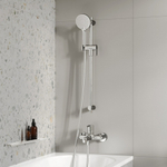 Смеситель для ванны 35к IDDIS AIGSB00i02WA "Aiger" без душ. аксессуаров, ХРОМ