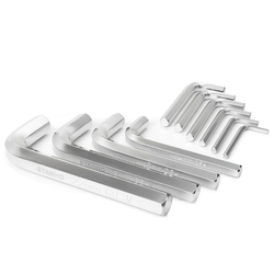 Набор угловых ключей шестигранных длинных 10шт. (6-22 мм) STANKO CS11110