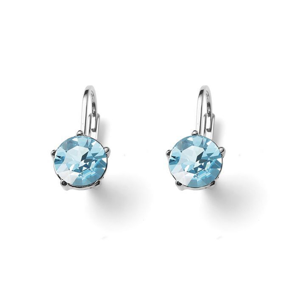 Серьги Oliver Weber Jump Small Aqua