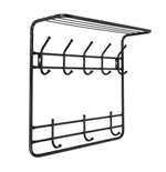 Вешалка 2-х ярусная 60 см арт.ВСП 8 Ч (черный)