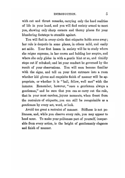 The gentlemen's book of etiquette and manual of politeness | Cecil B. Hartley