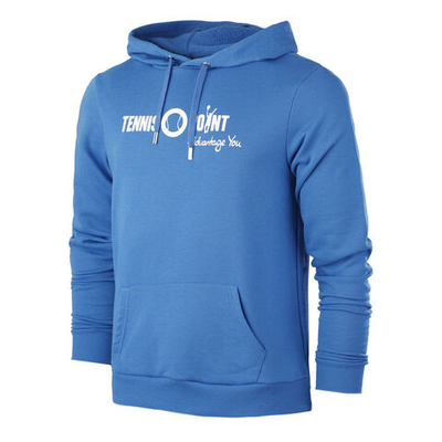 Мужская кофта теннисная Tennis-Point Logo Hoody Men - Blue, White