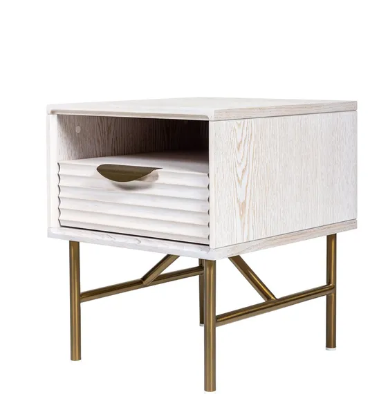 Прикроватная тумбочка Haines Premium белая