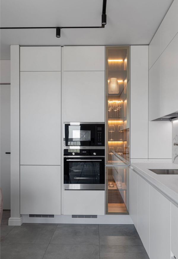 Примеры современных кухонь в дизайне из интернета