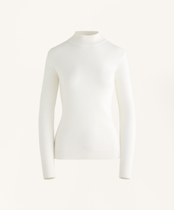 Oysho Термофутболка Base Layer с 10% кашемира, экрю