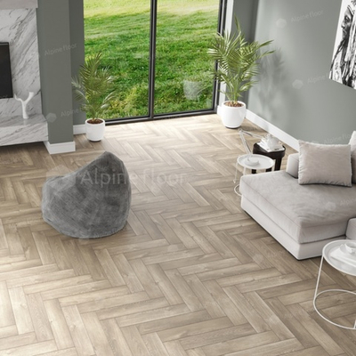 Кварцвиниловая плитка Alpine Floor Parquet Premium ECO 19-5 Дуб Натуральный Отбеленный