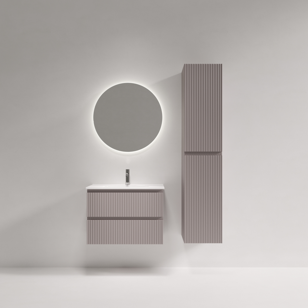 Тумба подвесная SANCOS Snob R 690х390х500, c двумя ящиками оснащенными доводчиками, Doha Soft, арт.SNR70/39SM