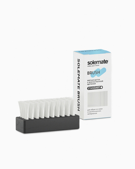 Щетка с мягким иск. ворсом Solemate