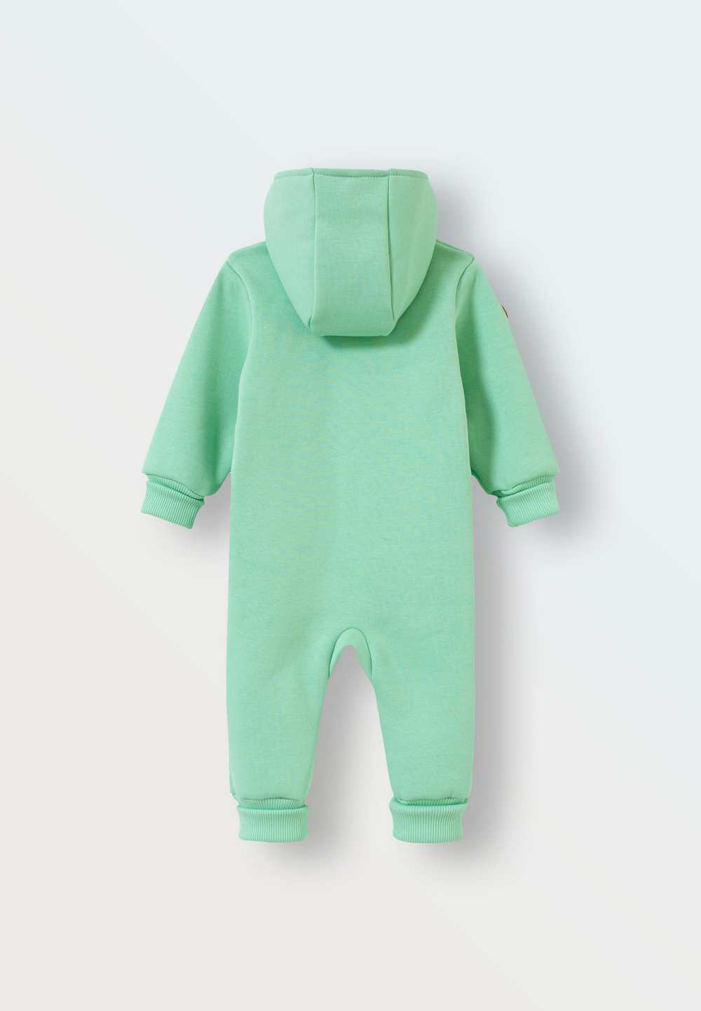 1633-24 Комбинезон футер 3-х нитка (зеленое яблоко)