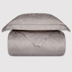 Постельное белье cемейное Сlaire Batiste Blavet серо-коричневое