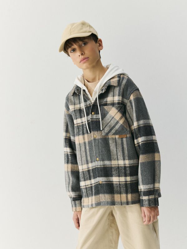 Пальто-рубашка 